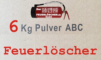 6kg HEIMLICH® ABC Pulver Dauerdruck Feuerlöscher 34A 233B= 10LE  Pulverlöscher